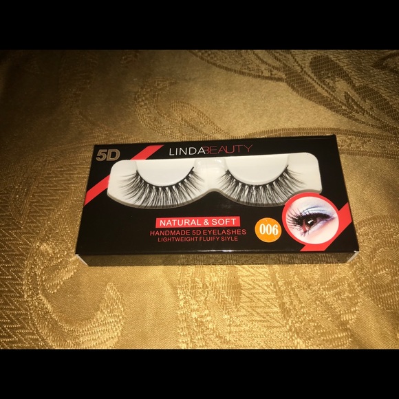 5/$20 LINDABEAUTY MINK Handmade 5D Eyelashes - Picture 3 of 5